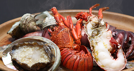 当館名物料理「浜焼き」が付いて<通年リーズナブルな★当館人気ＮＯ1プラン★